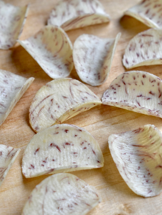 Taro Round Taco Shells 150/pkg