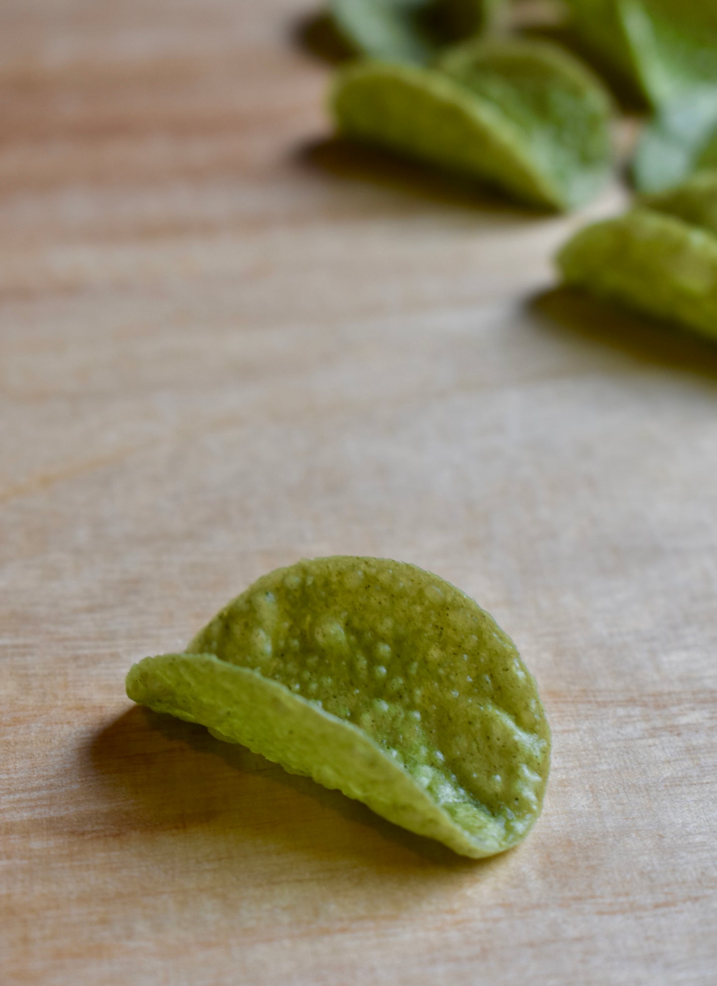 Spinach Wonton Round Shells 100/pkg
