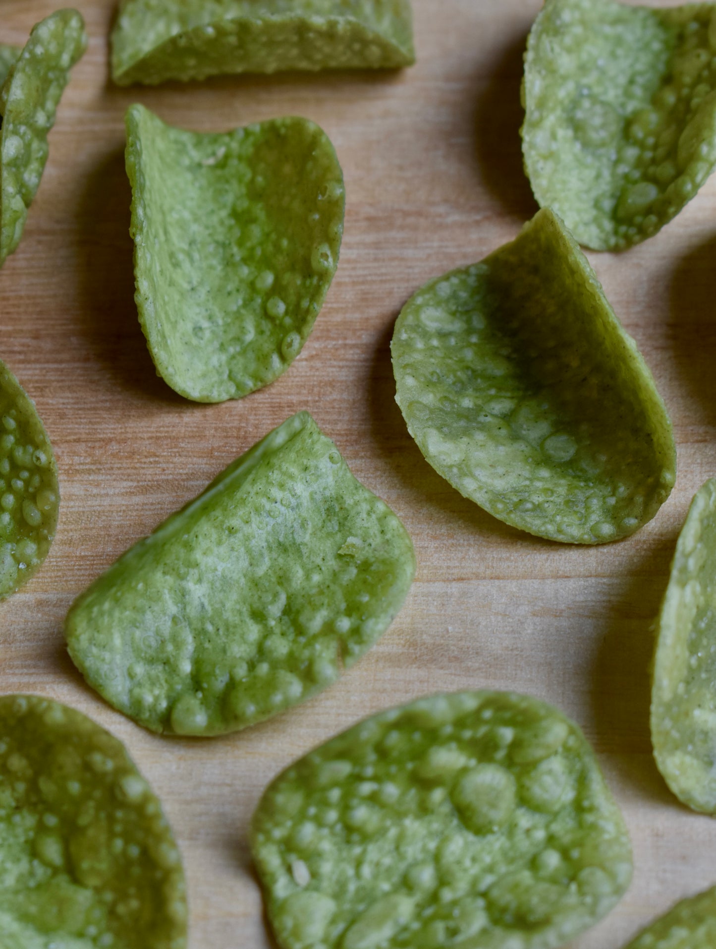 Spinach Wonton Round Shells 100/pkg
